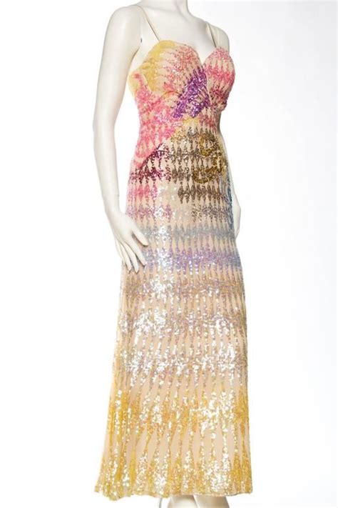 Versace Sequin Gown 